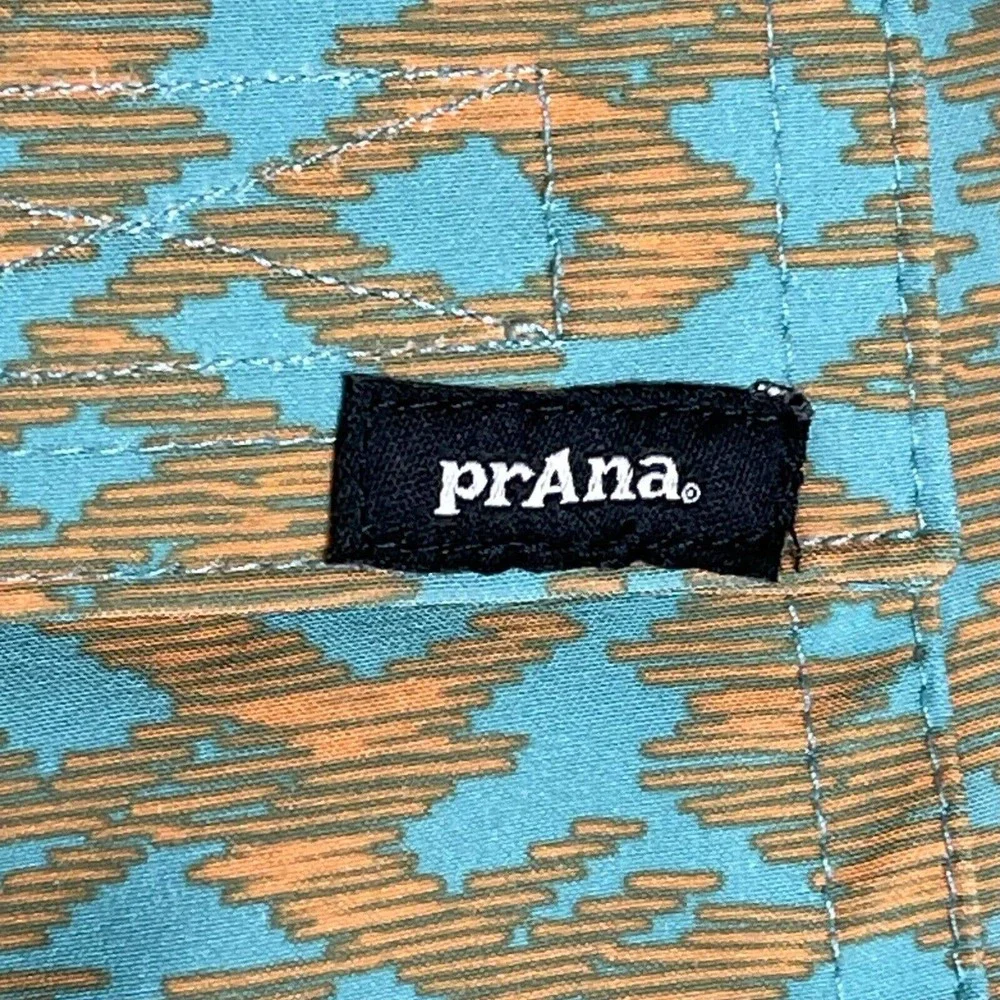Prana Mens L Swim Trunks‎ Elastic Waist w Drawstring Pockets Lined Multicolor